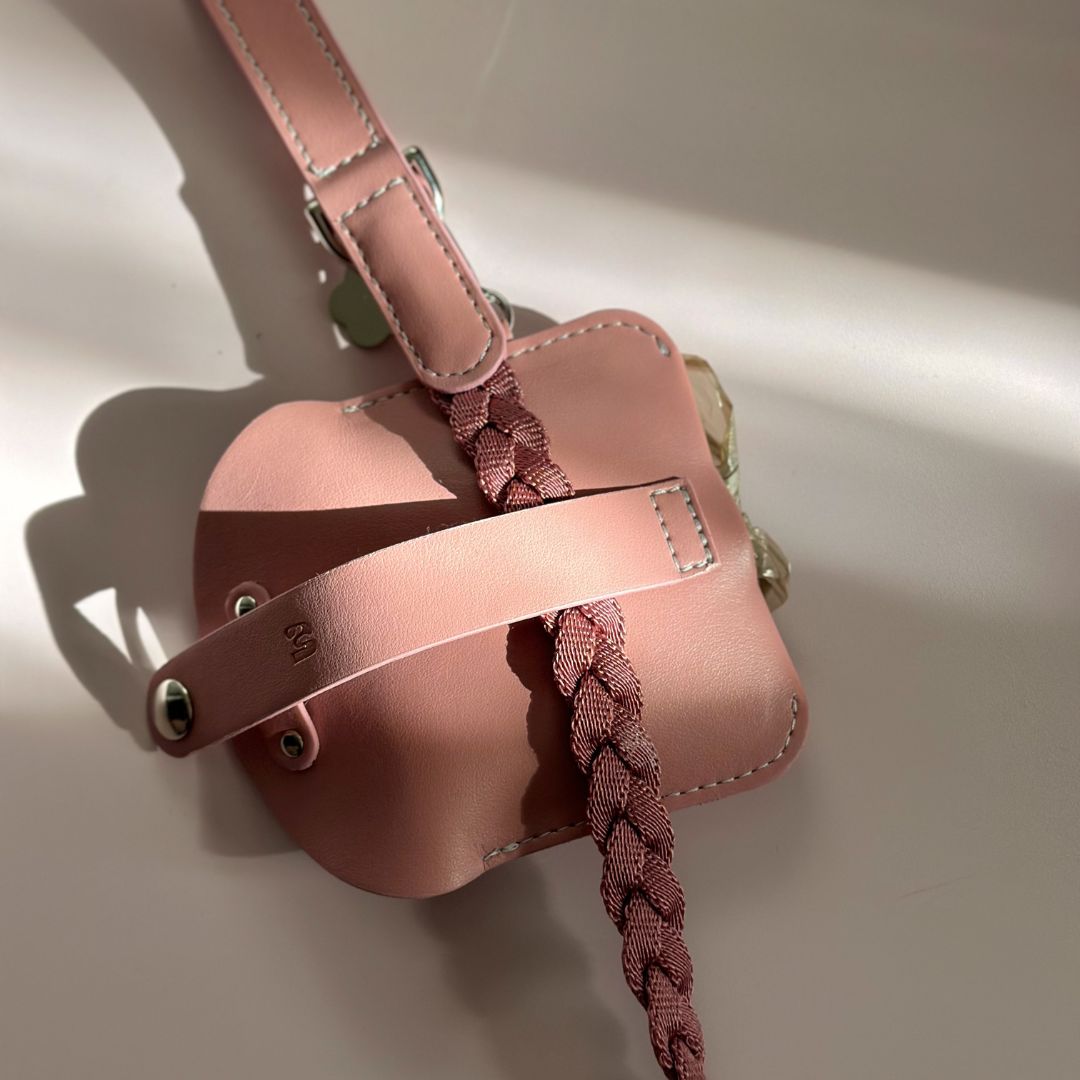 Poop Bag Holder Pink