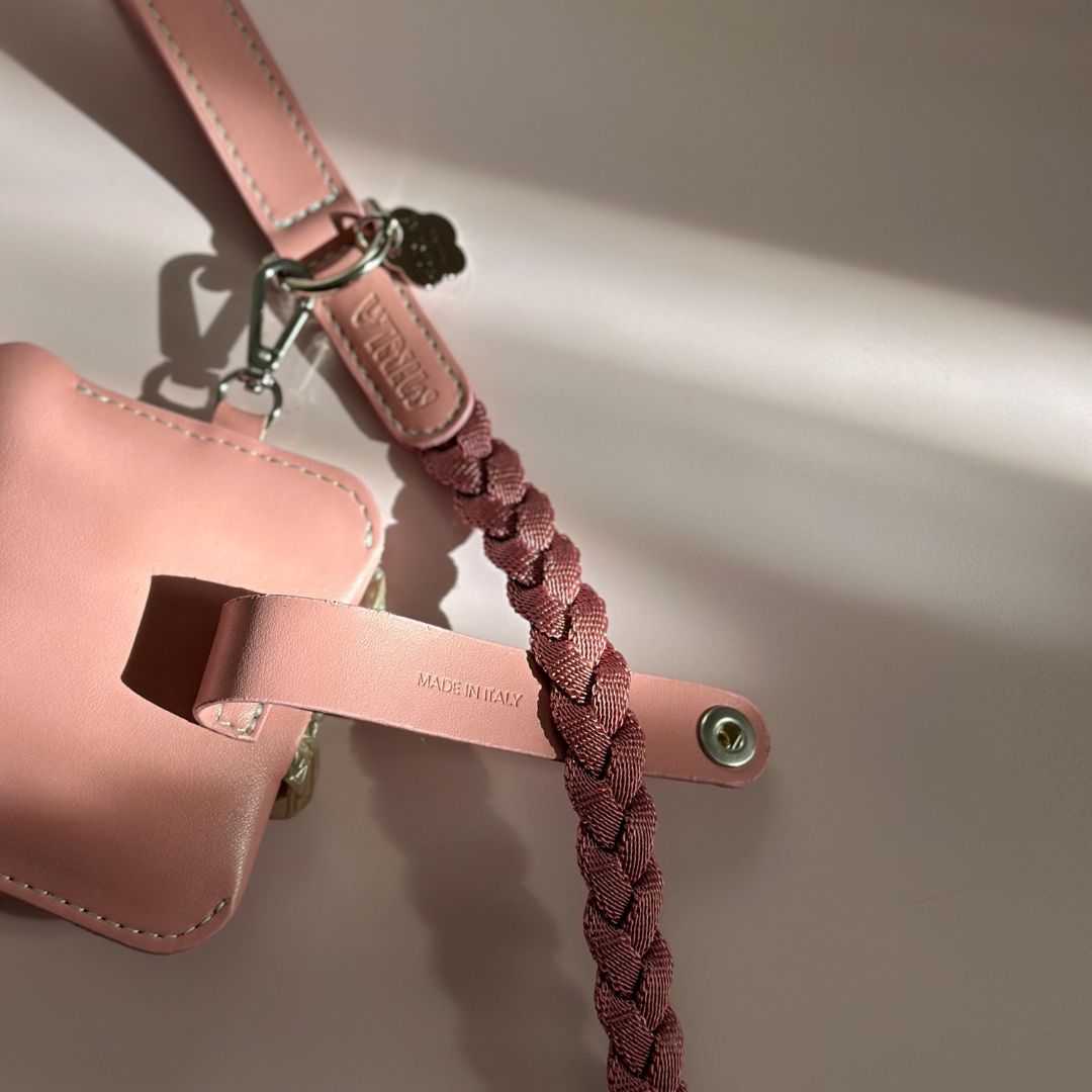 Poop Bag Holder Pink