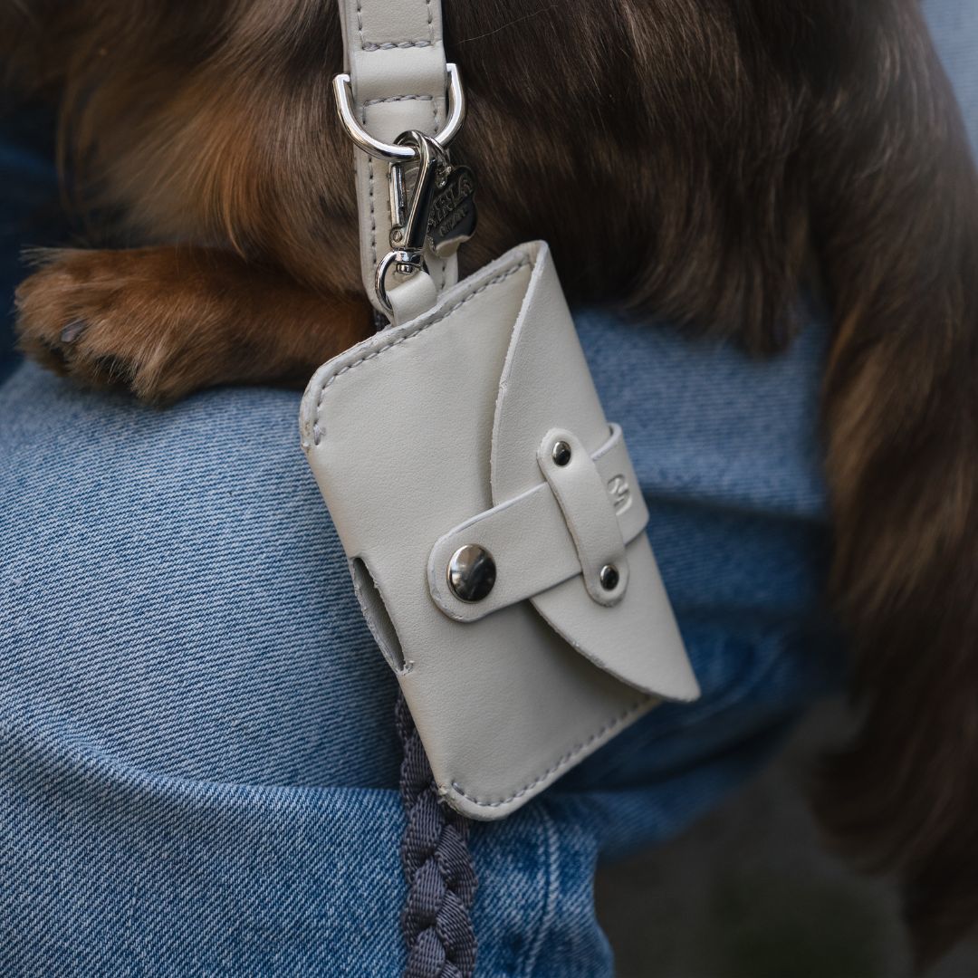 Poop Bag Holder Grey