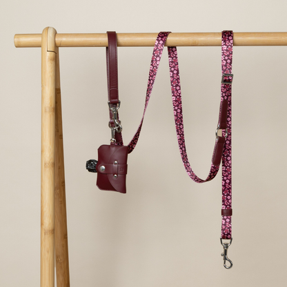 Poop Bag Holder Burgundy