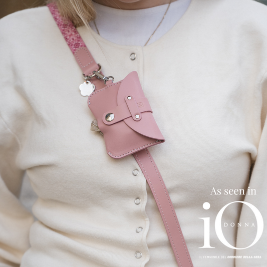 Poop Bag Holder Pink