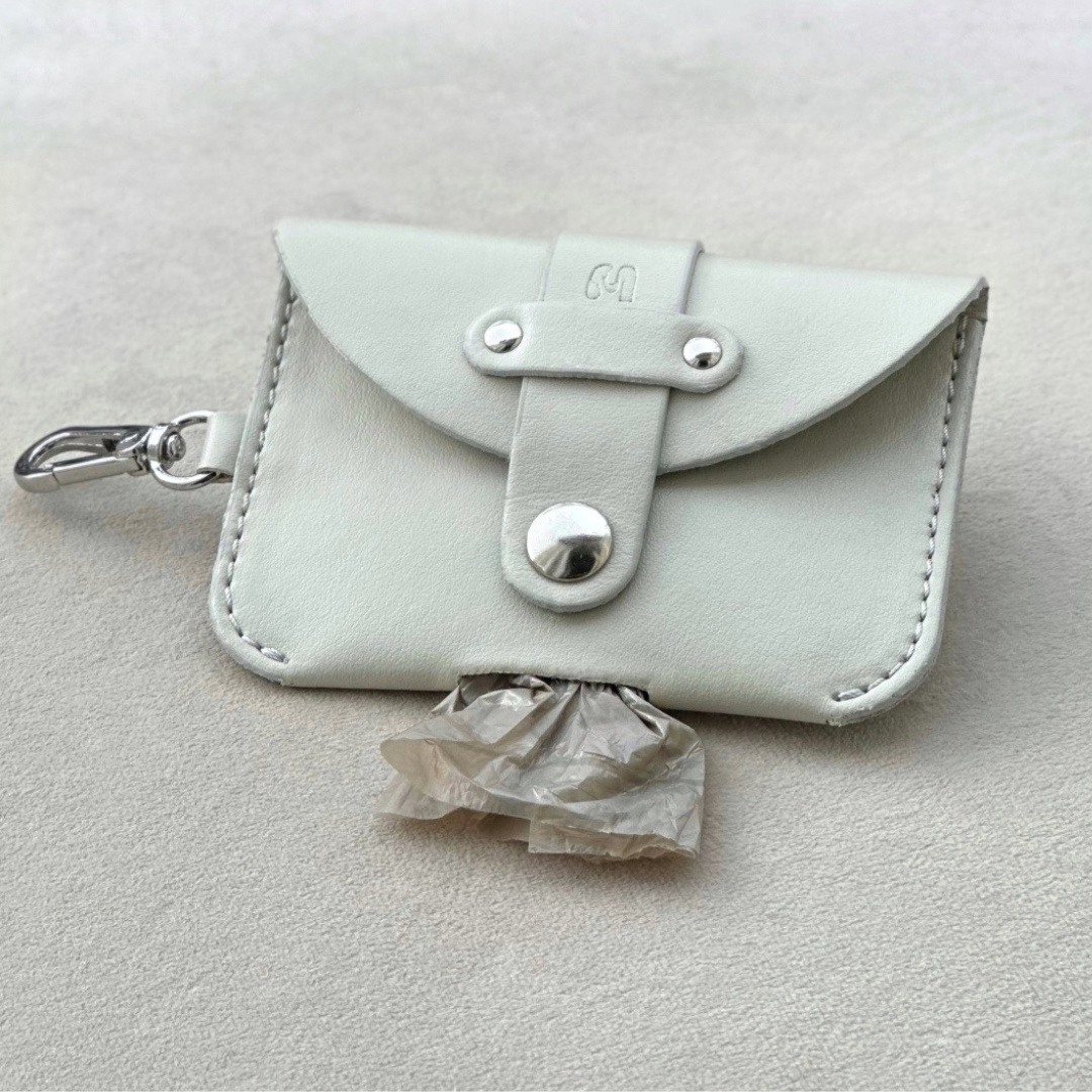 Poop Bag Holder Grey