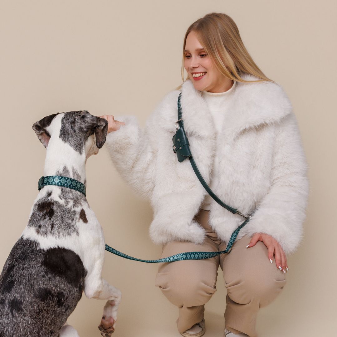 Poop Bag Holder Dark Green