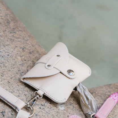 Poop Bag Holder Beige