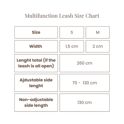 Multifunction Dog Leash - Sicily