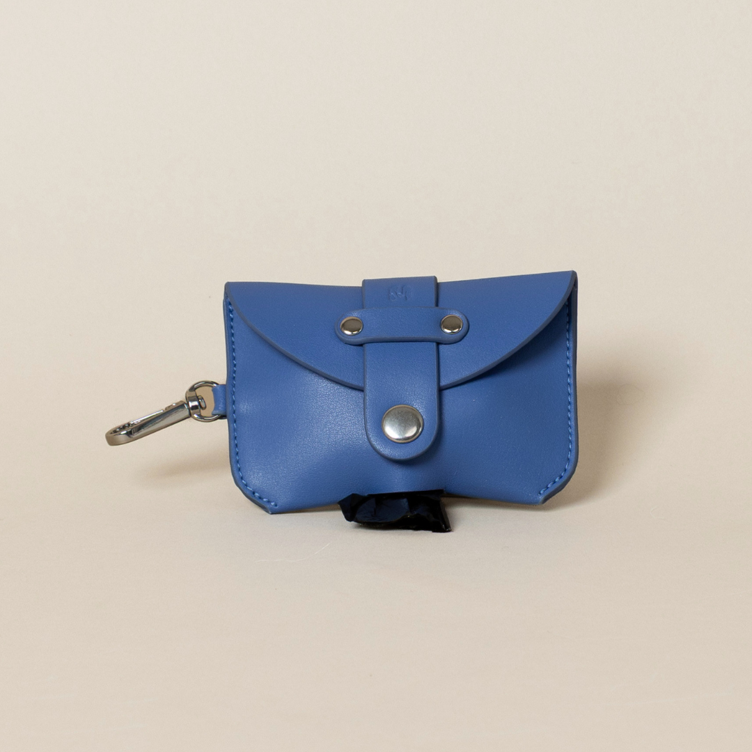 Poop Bag Holder Blue